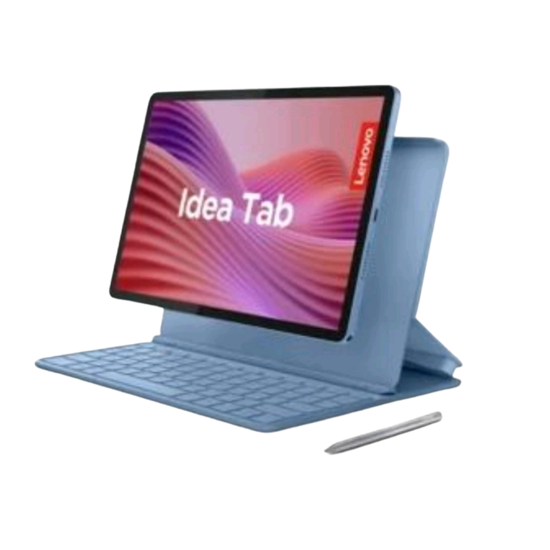 Tablet Lenovo Idea Tab TB336ZU 5G 8GB RAM 256GB con teclado, lápiz digital y pantalla 11 pulgadas 2.5K color celeste