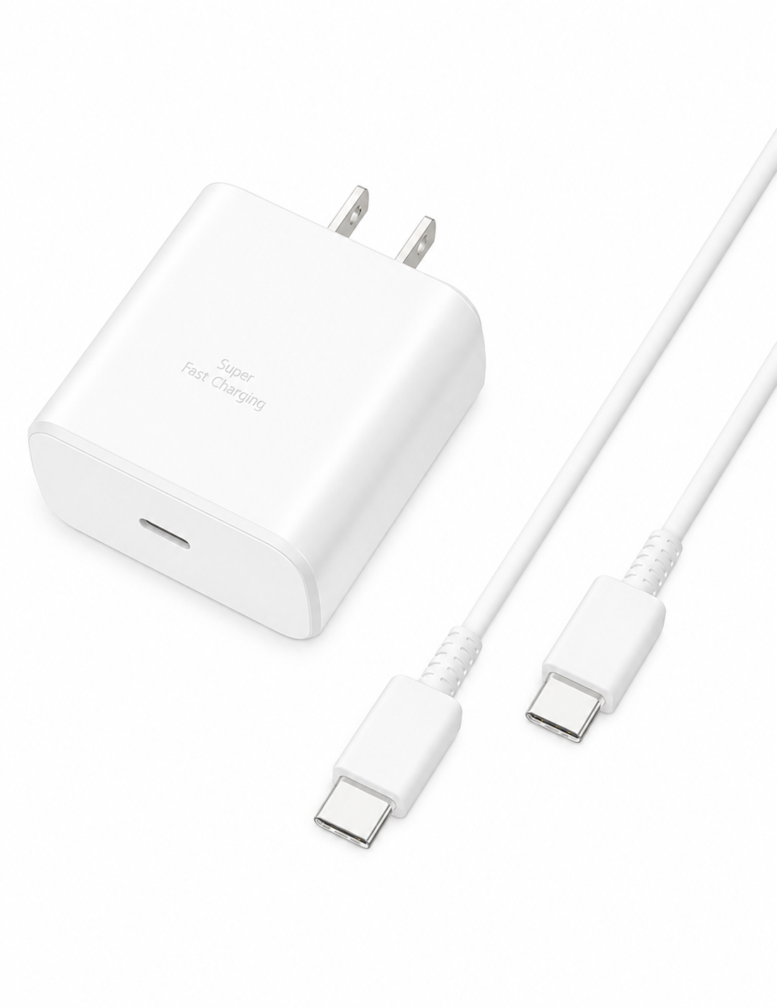 Cargador de carga rápida Samsung 45W con cable USB-C - Imagen 2